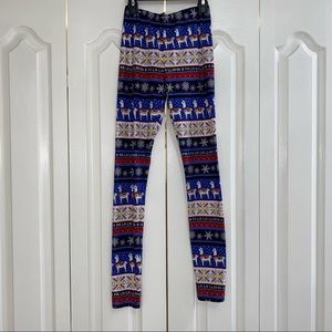 Junior girls mid-rise leggings, XS